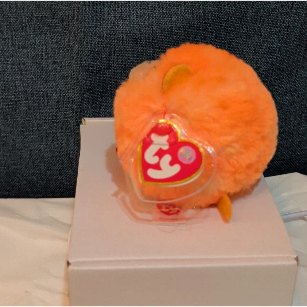 Ty Puffies Coconut The Monkey Plush Toy Orange 3